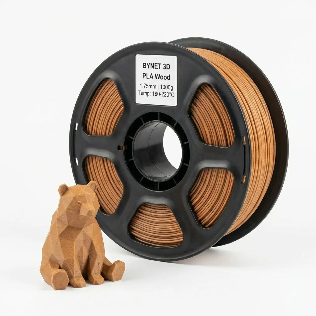 BYNET3D PLA Дерево (Wood) Дерево